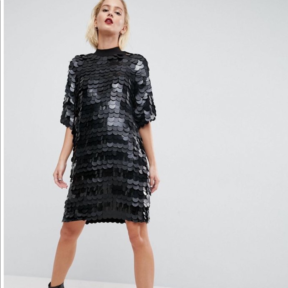 PRICE FIRM!Asos sequined dress